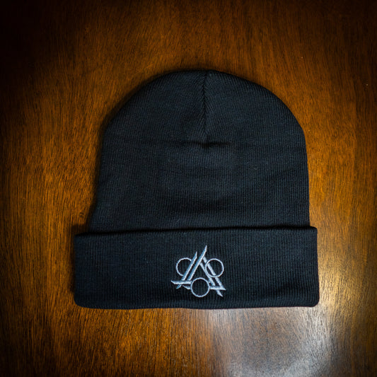 Phase Shift Logo Beanie Black